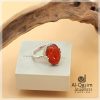Ladies Yemeni Aqeeq Silver Ring