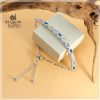 Multicolor Silver Adjustable Bracelet