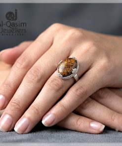 Sang-e-Maryam Ladies Silver Ring
