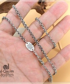 Double O Silver Chain
