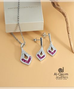 Kite Silver Locket Set